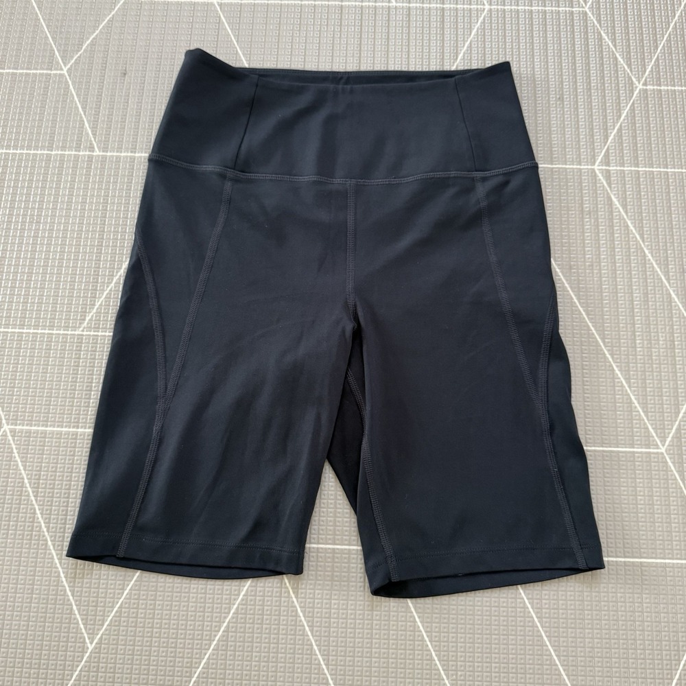 Revolve x Girlfriend Collective Black High-Rise Bike Short Size M Sporty Active